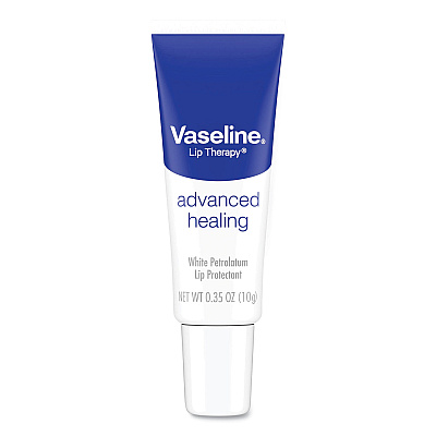 Vaseline Lip Therapy Advanced Lip Balm, Original, 0.35 oz Tube, 72/Carton (UNI75000CT)