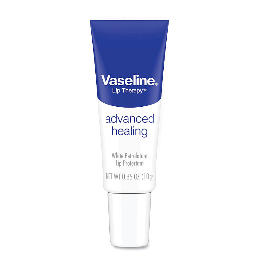 Vaseline Lip Therapy Advanced Lip Balm, Original, 0.35 oz Tube, 72/Carton (UNI75000CT)