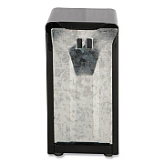 San Jamar Tabletop Napkin Dispenser, Tall Fold, 3.75 x 4 x 7.5, Capacity: 150, Black (SJMH900BK)