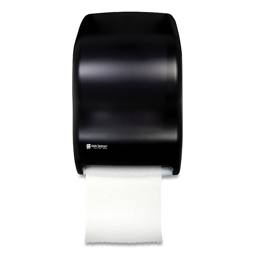 San Jamar Tear-N-Dry Touchless Roll Towel Dispenser, 11.75 x 9 x 15.5, Black Pearl (SJMT1300TBK)