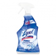 LYSOL Disinfectant Power Bathroom Foamer, Liquid, Atlantic Fresh, 22 oz Trigger Spray Bottle, 6/Carton (90036CT)