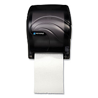 San Jamar Tear-N-Dry Essence Touchless Towel Dispenser, 11.75 x 9.13 x 14.44, Black Pearl (SJMT8090TBK)