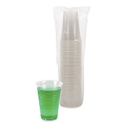Boardwalk Translucent Plastic Cold Cups, 14 oz, Polypropylene, 20 Cups/Sleeve, 50 Sleeves/Carton (BWKTRANSCUP14CT)