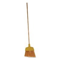 Boardwalk Angler Broom, 53" Handle, Yellow, 12/Carton (BWK932ACT)