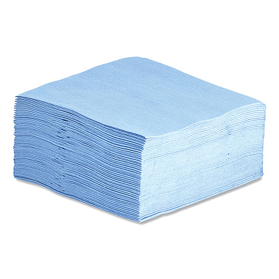 HOSPECO TASKBrand Advanced Performance Series Wipers, 13 x 12, Blue, 500/Carton (HOSNA115QPB)