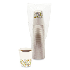 Boardwalk Deerfield Printed Paper Hot Cups, 8 oz, 50 Cups/Sleeve, 20 Sleeves/Carton (BWKDEER8HCUP)