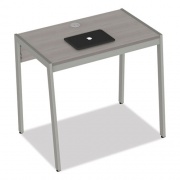 Linea Italia Klin Desk, 33" x 19" x 29.5", Ash (KLIN740ASH)