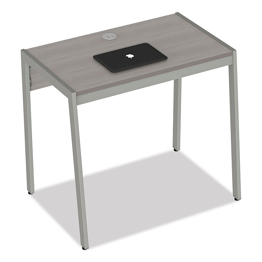 Linea Italia Klin Desk, 33" x 19" x 29.5", Ash (LITKLIN740ASH)