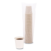 Boardwalk Paper Hot Cups, 4 oz, White, 50 Cups/Sleeve, 20 Sleeves/Carton (BWKWHT4HCUP)