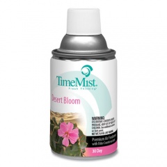 TimeMist Premium Metered Air Freshener Refill, Desert Bloom, 6.6 oz Aerosol Spray, 12/Carton (1048495)