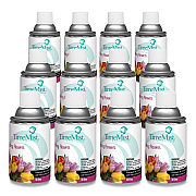 TimeMist Premium Metered Air Freshener Refill, Spring Flowers, 5.3 oz Aerosol Spray, 12/Carton (TMS1042712)
