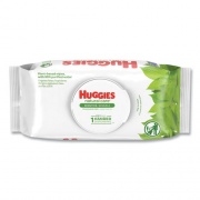 Huggies Natural Care Sensitive Baby Wipes, 1-Ply, 3.88 x 6.6, Unscented, White, 56/Pack, 8 Packs/Carton (31803)