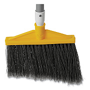 Rubbermaid Commercial Angled Large Broom, 48.78" Handle, Silver/Gray (RCP6385GRA)