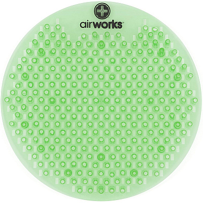 Airworks Splash Free Urinal Screen Fresh Garden 10/box, Box Of 10 (AWSFUS232-BX)