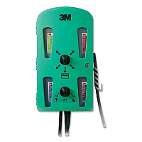3M Flow Control System Chemical Dispenser, Air Gap, Pressure Relief Valve, (4) 0.5 Gal, 12.25 X 6.3 X 22.5, Green (85853)
