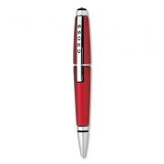 Cross Edge Gel Pen, Retractable, Medium 0.7 mm, Black Ink, Red Barrel (AT05557)