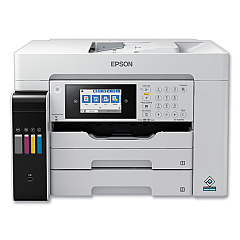 Epson WorkForce ST-C8090 Supertank Color MFC Printer, Copy/Fax/Print/Scan (EPSC11CH71203)