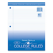 Roaring Spring Notebook Filler Paper, 3-Hole, 8.5 x 11, College Rule, 100/Pack (ROA83911)