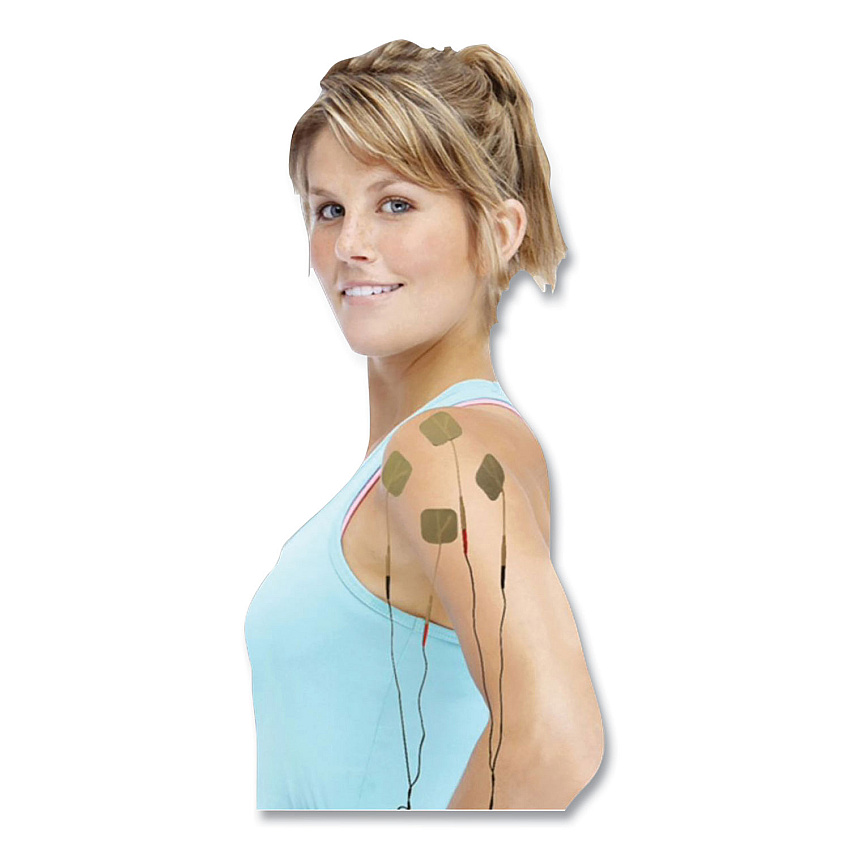 FabStim Self-Adhesive Electrodes, 2 x 5 Rectangle, 40/Pack (FAE13129310)