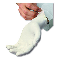 AMBITEX L5101 Series Powdered Latex Gloves, 4 mil, X-Large, Cream, 100/Box (TXILXL5101)