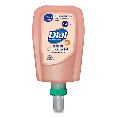 Dial Professional Antibacterial Foaming Hand Wash Refill for FIT Touch Free Dispenser, Original Scent, 1 L (DIA16674EA)