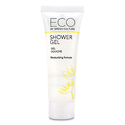 Eco By Green Culture Shower Gel, Clean Scent, 30 mL, 288/Carton (OGFSGEGCT)
