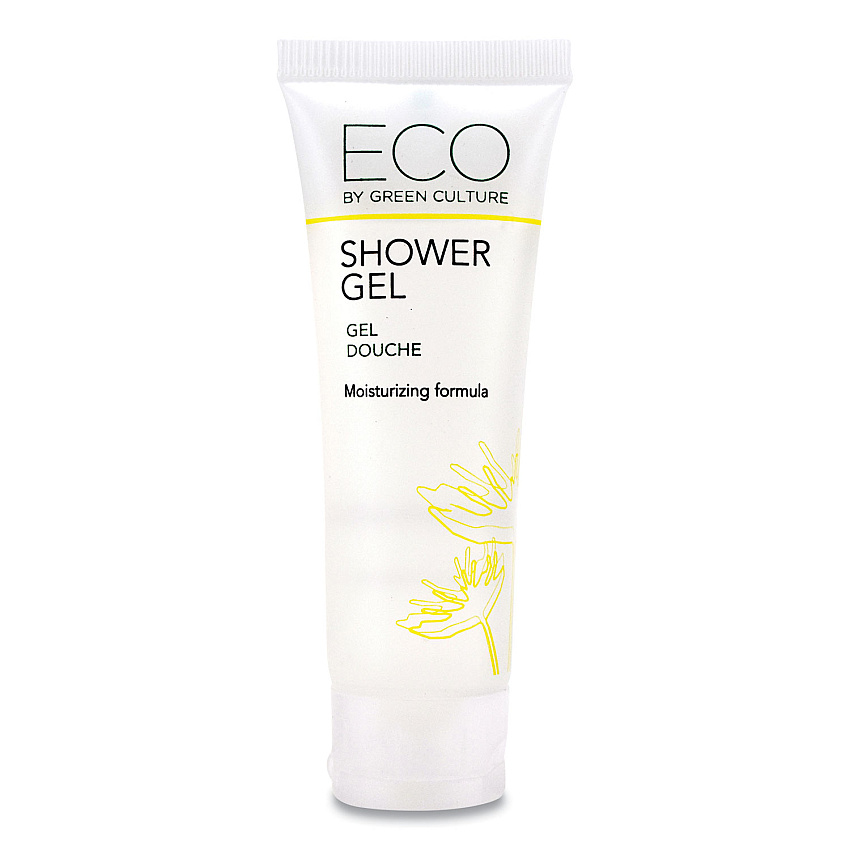 Eco By Green Culture Shower Gel, Clean Scent, 30 mL, 288/Carton (OGFSGEGCT)