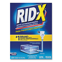 RID-X Septic System Treatment Concentrated Powder, 19.6 oz, 6/Carton (RAC80307)