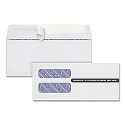 TOPS 1099 Double Window Envelope, Commercial Flap, Self-Adhesive Closure, 3.75 x 8.75, White, 24/Pack (TOP2222PS3)