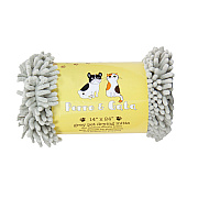 Chenille Pet Mitts 14x24 Gray, 1 Each (PNP-PM-14X24-GY)