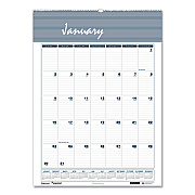 AbilityOne 7510016935087, SKILCRAFT 12-Month Wall Calendar, 15.5 x 22, White/Blue/Gray Sheets, 12-Month (Jan to Dec): 2026