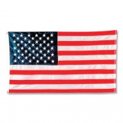 Integrity Flags Indoor/Outdoor U.S. Flag, 72" x 48", Nylon (TB4600)