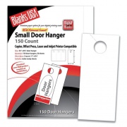 Blanks USA Small Micro-Perforated Door Hangers, 67 lb Bristol Weight, 8.5 x 11, White, 3 Hangers/Sheet, 50 Sheets/Pack (305B6WH)