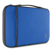 Belkin Laptop Sleeve, Fits Devices Up to 11", Neoprene, 12 x 8, Blue (B2B081C01)