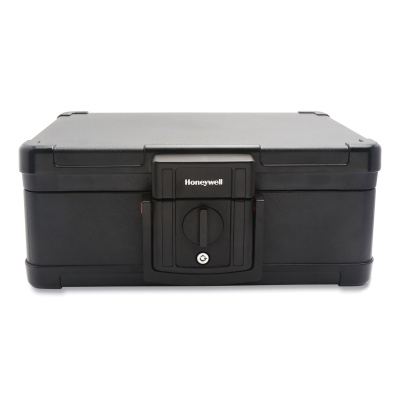 Honeywell Fire And Waterproof Safe Chest With Carry Handle, 16 X 12.6 X 6.6, Black (1533)