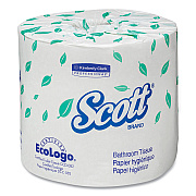 Scott Essential Standard Roll Bathroom Tissue, Septic Safe, 2-Ply, White, 550 Sheets/Roll, 40 Rolls/Carton (KCC48040)