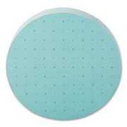 Noted by Post-it Brand Round Adhesive Notes, 2.9" Diameter, Turquoise, 100 Sheets/Pad (3RDTQ)