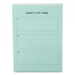 Noted by Post-it Brand Lined Adhesive Notes, Note Ruled, 3" x 4", Turquoise, 100 Sheets/Pad (34TQ)