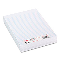 Pacon Composition Paper, 8 x 10.5, Wide/Legal Rule, 500/Pack (PAC2433)