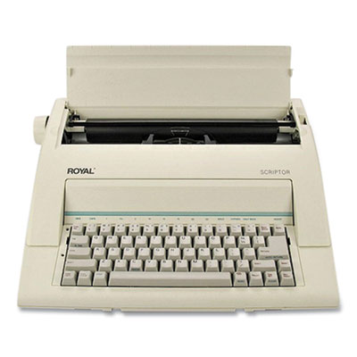Royal Consumer Scriptor AC Power Typewriter, 12 cps (RBMROYALTYPEWRI)