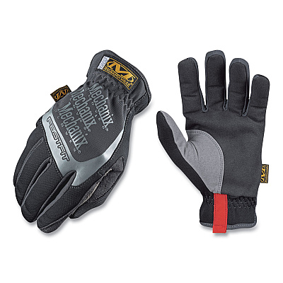 Mechanix Wear FastFit Work Gloves, Black, Small (RTSMFF05008)