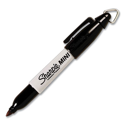 Sharpie Mini Permanent Marker, Fine Bullet Tip, Black, 72/Pack (SAN35124)