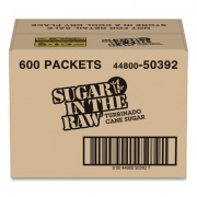 Sugar in the Raw Sugar Packets, 0.18 oz Packet, 600/Carton (50392)
