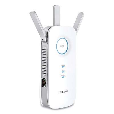 TP-Link RE450 AC1750 Wi-Fi Range Extender, 1 Port, Dual-Band 2.4 GHz/5 GHz