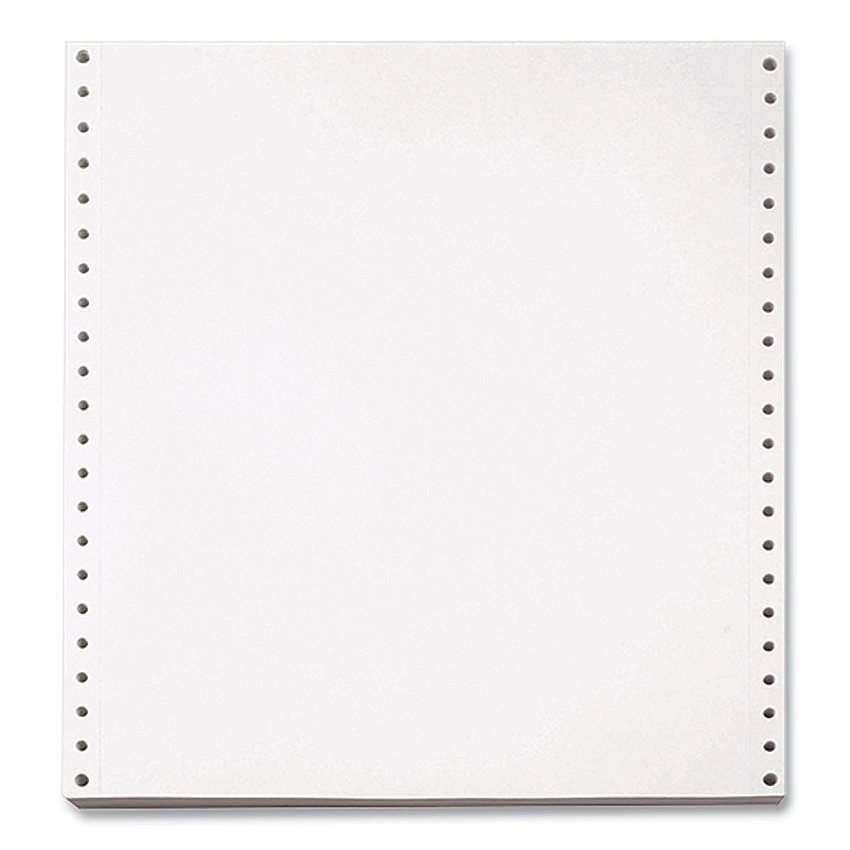 Willamette Blank Continuous Paper, 1-Part, 20 lb Bond Weight, 9.5 x 5.5, White, 5,400/Carton (WLL955027)