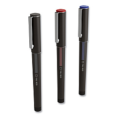 TRU RED Roller Ball Pen, Stick, Fine 0.5 mm, Assorted Ink and Barrel Colors, 3/Pack (TUD58251)