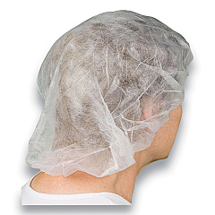 AMBITEX BC Series Bouffant Caps, 24", White, 1,000/Carton (TXIBC241000)