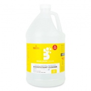 Boulder Clean Disinfectant Cleaner, Lemon Scent, 128 oz Bottle, 4/Carton (003137CT)