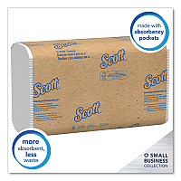 Scott Essential C-Fold Towels for Business, Convenience Pack, 1-Ply, 10.13 x 13.15, White, 200/Pack, 9 Packs/Carton (KCC03623)