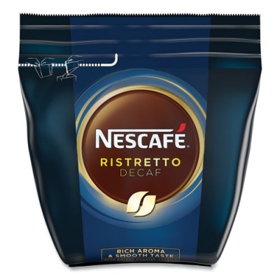 Nescaf Milano Decaffeinated Blend Coffee, Arabica and Robusta Blend, 8.82 oz Bag (86213)
